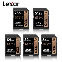 在飛比找蝦皮購物優惠-Lexar 633x 32GB 閃存卡 U1 SDHC 64