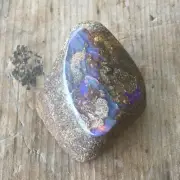 Australian Boulder Opal “Grounding Stone and Helps Overcome Negative Energy