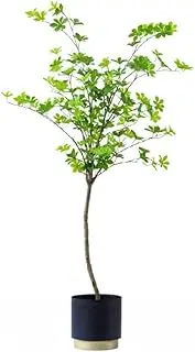 Fake Tree for Office Artificial Tree Bell Tree Indoor Green Plant Realistic Fake Plants for Home and Office Decoration Artificial Plants Artificial Tree Home Decor (Size : 126cm)