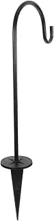 GANAZONO Heavy Duty Shepherd Hook for Outdoor Use Vintage Iron Garden Hanger for Solar Lights Bird Feeders Plants and Lanterns Durable Weather Resistant Multi Purpose Decor