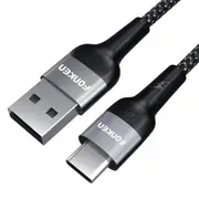 2 pcs 40W 5A Type C Super Charging Data Cable For Huawei P30 Mate 20 Pro Xiaomi Mi9 9Pro S10+ Note10 GRAY COLOR