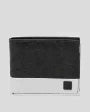 [Lucid] Lucid Men's Filigree Wallet in Black One Size Black