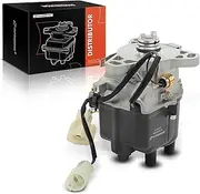 A-Premium Distributor Replacement for Acura Integra 1990-1991, l4 1.8L Mannul, Including Ignition Module, Cap and Rotor