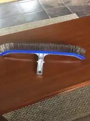 Greenco Heavy Duty Wire Pool Brush Head 18” Curved Ends