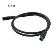 Simplified Setup with Reliable 5Pin Display Extension Cable for Bafang