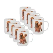 8PK Ashdene Puppy Love Groodle Drinking Beverage Coffee/Tea Mug/Cup 11.5x8cm