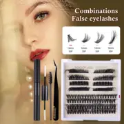 120Pcs DIY Lash Extension Kit Individual Lashes Cluster D Curl Eyelash UK