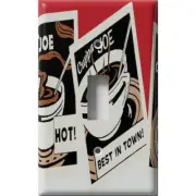 SnazzySwitch Best Coffee In Town Decorative Light Switch Plate Cover