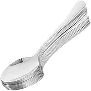 SHOWERORO 12pcs Stainless Steel Dinner Spoon Table Spoons for Home Kitchen Versatile Design for All Meals Smooth Surface for Easy Cleaning Maintenance