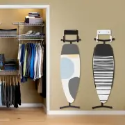 Metal Ironing Board Wall Mount Sturdy Ironing Board Hanger Heavy Duty fiMAw