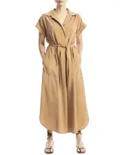 Max Studio Shirt Maxi Dress