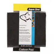 Aquarium Carbon Filter Pad for Fish Tanks (25cm x 45cm) by Aqua One