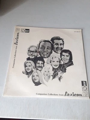 Various – Companion Collections From Lexicon (LP, 1973) Promo, Brand New, Rare