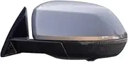 mirror cover， Auto Outside Rearview Mirror Assembly Compatible For Great Wall Hover Haval F7 F7X Car Side Rear View Mirror 7/11/13 Pin(Grey Left 11 Wire)