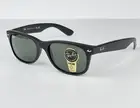 NEW Ray-Ban Wayfarer Classic - Matte Black Frame W/ Green Lens RB2132 622 55-18