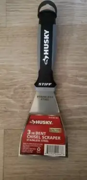 Husky Bent Chisel Scraper 3 in Stainless Steel Blade 1010002002
