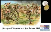 MBM35044 1:35 Masterbox Hand to Hand Combat Tarawa Nov 1943 - 5 Figures Set (3