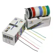 Hook up Wire Kit (Stranded Wire Kit) 18 Gauge Flexible Silicone Rubber Electr...
