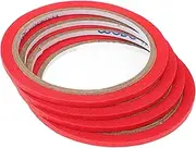 TOPPERFUN 4 Pack for Fabric Draping Tape for Hemming Mounting Artist Tape DIY Craft Paper Tapes Double Sided Adhesive Masking Tape