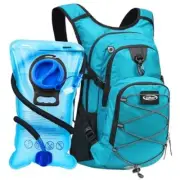 Hydration Backpack with 3L Water Bladder, Insulated Running Matte Emerald