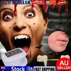 Retractable Halloween Vampire Teeth Cosplay Makeup Zombie Teeth Horrific Fangs⊙