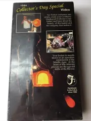 1994 Collector's Day Special VHS VCR Video Tape Fenton Art Glass New / Sealed