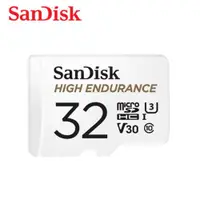 在飛比找ETMall東森購物網優惠-【現貨免運】SanDisk 32GB 高耐寫度 記憶卡 mi