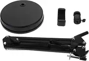 1 Set Desktop Webcam Bracket Scissor Arm Stand 360° Rotation 90° Tilt Compatible SLR Camera Led Light
