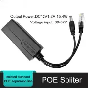 48V To 12V POE Connectors Splitters Extender Injector 10/100M for Hikvision New