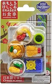 Iwako Japanese Foods Eraser Set