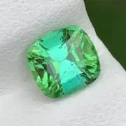 1.40Cts Loose Cushion Shape Blue Green Tourmaline