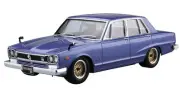 AOSHIMA 1/24 The Model Car Series No.46 Nissan GC10 Skyline 2000GT 1971 Plastic