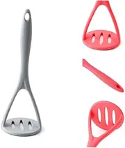 OKUMEYR Silicone Potato Masher Lemon Squeezer Food Crusher Fruit Ricer Crusher Potato Masher Device Potato Masher Silicone Potato Crusher Vegetables Ricer Masher Baby Non Stick Blender