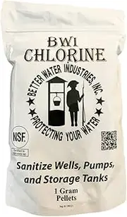 Wells Pumps Storage Tank Chlorine Pellets