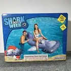 Bestway Discovery Shark Week Hammerhead Shark Pool Lounge Over 7’ Long