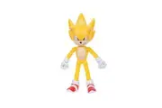Sonic The Hedgehog Sonic 3 Movie Action Figures 5-Inch Super Sonic Collector Toy Figure, Highly Articulated for Boys Girls - Officially Licensed 3 Movie Product