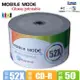 【MOBILE】 52X CD-R 裸裝 700MB 亮面滿版可列印式(錸德製) 50片/組