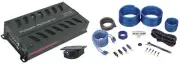 Power Acoustik SB1.3000D 3000w Mono Amplifier 1-Ohm Class D+Amp Kit SB1-3000D