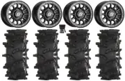 Sedona Sano Bdlk 15x6 Wheels Bk 32" Outlaw Max Tires Polaris Ranger XP 9/1K