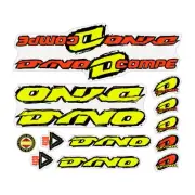 DYNO - 1993 COMPE decal set for Chrome frame - old school bmx
