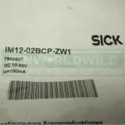 1PCS New For SICK proximity switch IM12-02BCP-ZW1 Replacement