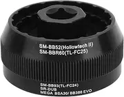 ZTTO Bike Multifunctional 5 in 1 Bottom Bracket Cup Tool BBT1 for Most Bottom Brackets BB9000 BBR60 BSA30 FSA386 Cycling (Black)