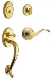 Baldwin 85315003RENT Estate Logan Tubular Handleset