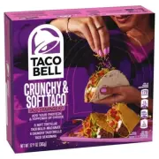Brand New Official Taco Bell Soft Cravings Kit Mild Seasoning Sauce (12.77oz)