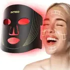 KTS Portable Red Light Relax Face Mask with Remote 3 Modes, 180 LED Beads, USB