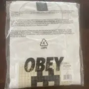 Shepard Fairey Obey X Space Invader Shirt Extra Large XL T-shirt New Sealed