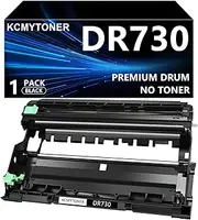 Compatible Drum Unit Replacement for Brother DR730 DR-730 Drum Black use to HL-L2350DW HL-L2370DW HL-L2395DW HL-L2390DW DCP-L2550DW MFC-L2750DW MFC-L2710DW Printers (1 Pack,No Toner)