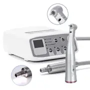 Dental LED Brushless Electric micro motor+1:5 Fiber Optic Contra Angle Handpiece