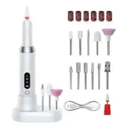 Electric Nail Polisher Drill Nails Grinding Sanding File Pen Manicure Machine