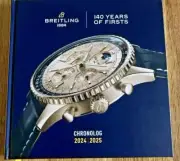 Breitling 2024 2025 Chronolog Watch Hard Cover brand new